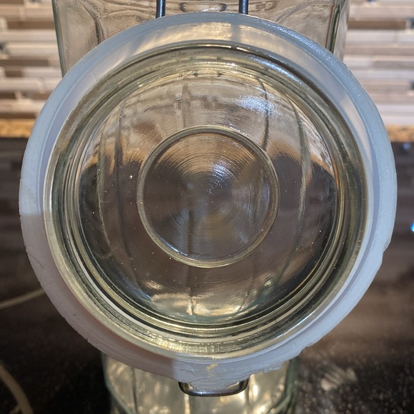 Vintage Glass Canister Clip Top Jar - Picture 7 of 8